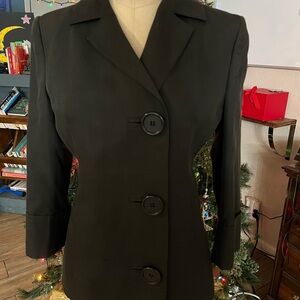 Costume National Women's Black Blazer Jacket